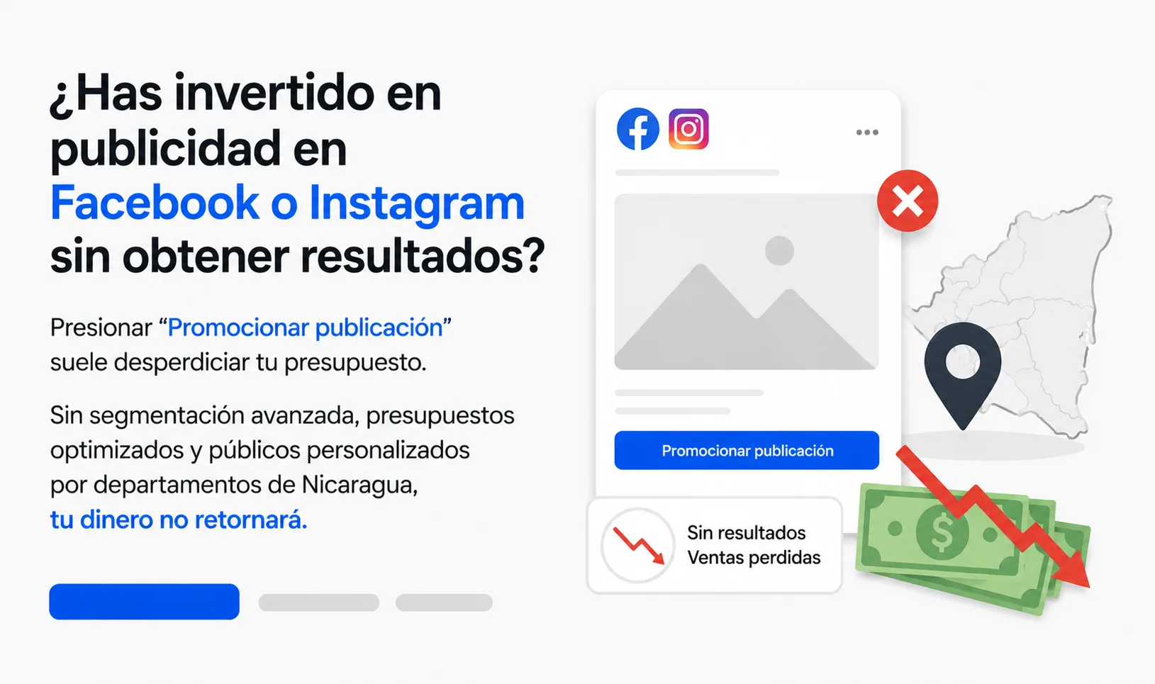 ¿Has invertido en publicidad en Facebook o Instagram sin obtener  resultados?
